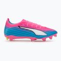 Kopačky  PUMA Ultra 6 Match FG/AG poison pink/puma wht/sun stream/bright aqua/puma blk 2