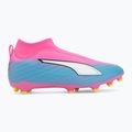 Detské kopačky  PUMA Ultra 6 Match+ LL FG/AG Jr poison pink/puma wht/sun stream/bright aqua/puma blk 2