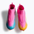 Detské kopačky  PUMA Ultra 6 Match+ LL FG/AG Jr poison pink/puma wht/sun stream/bright aqua/puma blk 5