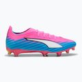 Kopačky  PUMA Ultra 6 Pro FG/AG poison pink/puma wht/sunstream/bright aqua/puma blk 3