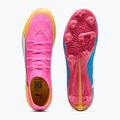 Kopačky  PUMA Ultra 6 Pro FG/AG poison pink/puma wht/sunstream/bright aqua/puma blk 5