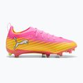 Detské kopačky  PUMA Ultra 6 Pro Jr FG/AG poison pink/puma wht/sunstream/bright aqua/puma blk 2