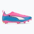 Detské kopačky  PUMA Ultra 6 Pro Jr FG/AG poison pink/puma wht/sunstream/bright aqua/puma blk 2