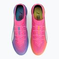 Kopačky  PUMA Ultra 6 Ultimate FG poison pink/puma wht/sun stream/bright aqua/puma blk 5
