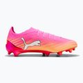 Kopačky  PUMA Ultra 6 Ultimate FG poison pink/puma wht/sun stream/bright aqua/puma blk 2