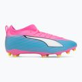 Detské kopačky  PUMA Ultra 6 Match FG/AG Jr poison pink/puma wht/sun stream/bright aqua/puma blk 2