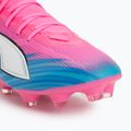 Kopačky  PUMA Ultra 6 Match + FG/AG poison pink/puma wht/sun stream/bright aqua/puma blk 7
