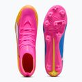 Kopačky  PUMA Ultra 6 Match + FG/AG poison pink/puma wht/sun stream/bright aqua/puma blk 5