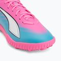 Detské kopačky  PUMA Ultra 6 Play TT Jr poison pink/puma wht/sun stream/bright aqua/puma blk 7