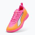 Detské kopačky  PUMA Ultra 6 Play It Jr poison pink/puma wht/sun stream/bright aqua/puma blk 3
