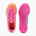 Detské kopačky  PUMA Ultra 6 Play It Jr poison pink/puma wht/sun stream/bright aqua/puma blk 4