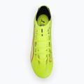 Futbalové kopačky PUMA Ultra 6 Match FG/AG yellow alert/puma black/glowing red/lime squeeze 5