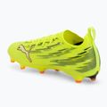 Futbalové kopačky PUMA Ultra 6 Pro Jr FG/AG yellow alert/puma black/glowing red/lime squeeze 3