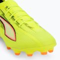 Futbalové kopačky PUMA Ultra 6 Pro Jr FG/AG yellow alert/puma black/glowing red/lime squeeze 7