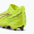 Detské futbalové kopačky PUMA Ultra 6 Match FG/AG Jr yellow alert/puma black/glowing red/lime squeeze 8