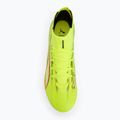 Futbalové kopačky PUMA Ultra 6 Match + FG/AG Yellow Alert/Puma Black/Glowing Red/Lime Squeeze 5