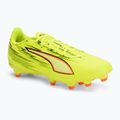 Futbalové kopačky PUMA Ultra 6 Play FG/AG yellow alert/puma black/glowing red/lime squeeze