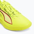 Detské futbalové kopačky PUMA Ultra 6 Play IT Jr yellow alert/puma black/glowing red/lime squeeze 7