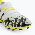 Detské kopačky  PUMA Future 9 Match Creativity Fg/Ag Jr yellow alert/mint jelly/puma white/puma black 7