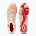 Kopačky PUMA Future 9 Ultimate FG sugared almond/puma white/ultra red/puma black 4