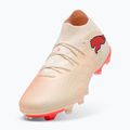 Kopačky PUMA Future 9 Match FG/AG sugared almond/puma white/ultra red/puma black 4