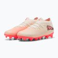 Detské kopačky PUMA Future 9 Pro FG/AG Jr sugared almond/puma white/ultra red/puma black 3