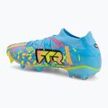 Kopačky PUMA Future 9 Match Advanced Level FG/AG puma white/blue glimmer/pink glimmer/yellow alert 3