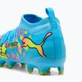 Detské kopačky PUMA Future 9 Match Advanced Level FG/AG Jr puma white/blue glimmer/pink glimmer/yellow alert 6