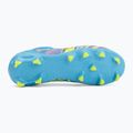 Detské kopačky PUMA Future 9 Match Advanced Level FG/AG Jr puma white/blue glimmer/pink glimmer/yellow alert 4