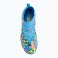 Detské kopačky PUMA Future 9 Match Advanced Level FG/AG Jr puma white/blue glimmer/pink glimmer/yellow alert 5
