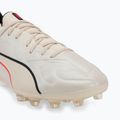 Kopačky PUMA King 20 Pro FG/AG sugared almond/puma black/ultra red 7