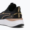 Dámske topánky PUMA Softride Sabrina Polished Chrome puma black/puma white/puma gold 6