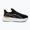 Dámske topánky PUMA Softride Sabrina Polished Chrome puma black/puma white/puma gold 2