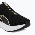 Dámske topánky PUMA Softride Sabrina Polished Chrome puma black/puma white/puma gold 7