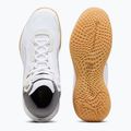 Pánska basketbalová obuv PUMA Playmaker Pro Mid Trophies ash gray/cast iron/puma gold 11