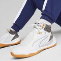 Pánska basketbalová obuv PUMA Playmaker Pro Mid Trophies ash gray/cast iron/puma gold 13