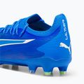 PUMA Ultra Ultimate FG/AG pánske kopačky ultra blue/puma white/pro green 10