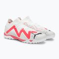 PUMA Future Match TT pánske kopačky puma white/puma black/fire orchid 4