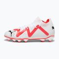 Detské kopačky PUMA Future Pro FG/AG Jr puma white/puma black/fire orchid 10