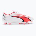 Pánske kopačky PUMA Ultra Play FG/AG puma white/puma black/fire orchid 2