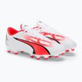 Pánske kopačky PUMA Ultra Play FG/AG puma white/puma black/fire orchid 4