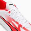 Pánske kopačky PUMA Ultra Play FG/AG puma white/puma black/fire orchid 8