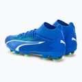 PUMA Ultra Pro FG/AG pánske kopačky ultra blue/puma white/pro green 3