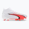 Pánske kopačky PUMA Ultra Pro FG/AG puma white/puma black/fire orchid 2