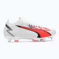 Pánske kopačky PUMA Ultra Match MXSG puma white/puma black/fire orchid 2