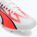 Pánske kopačky PUMA Ultra Match MXSG puma white/puma black/fire orchid 7