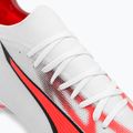 Pánske kopačky PUMA Ultra Match MXSG puma white/puma black/fire orchid 8