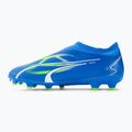 PUMA Ultra Match Ll FG/AG Jr detské kopačky ultra blue/puma white/pro green 10