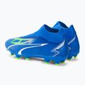 Pánske kopačky PUMA Ultra Match+ Ll FG/AG ultra blue/puma white/pro green 3
