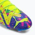 PUMA Future Ultimate Energy FG/AG pánske kopačky ultra blue/yellow alert/luminous pink 7